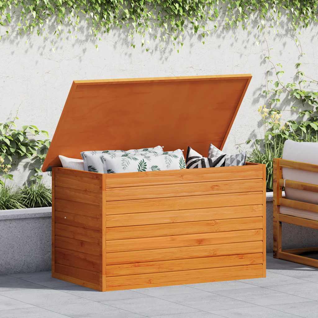 Garden Storage Box 126x72x72 cm Wood