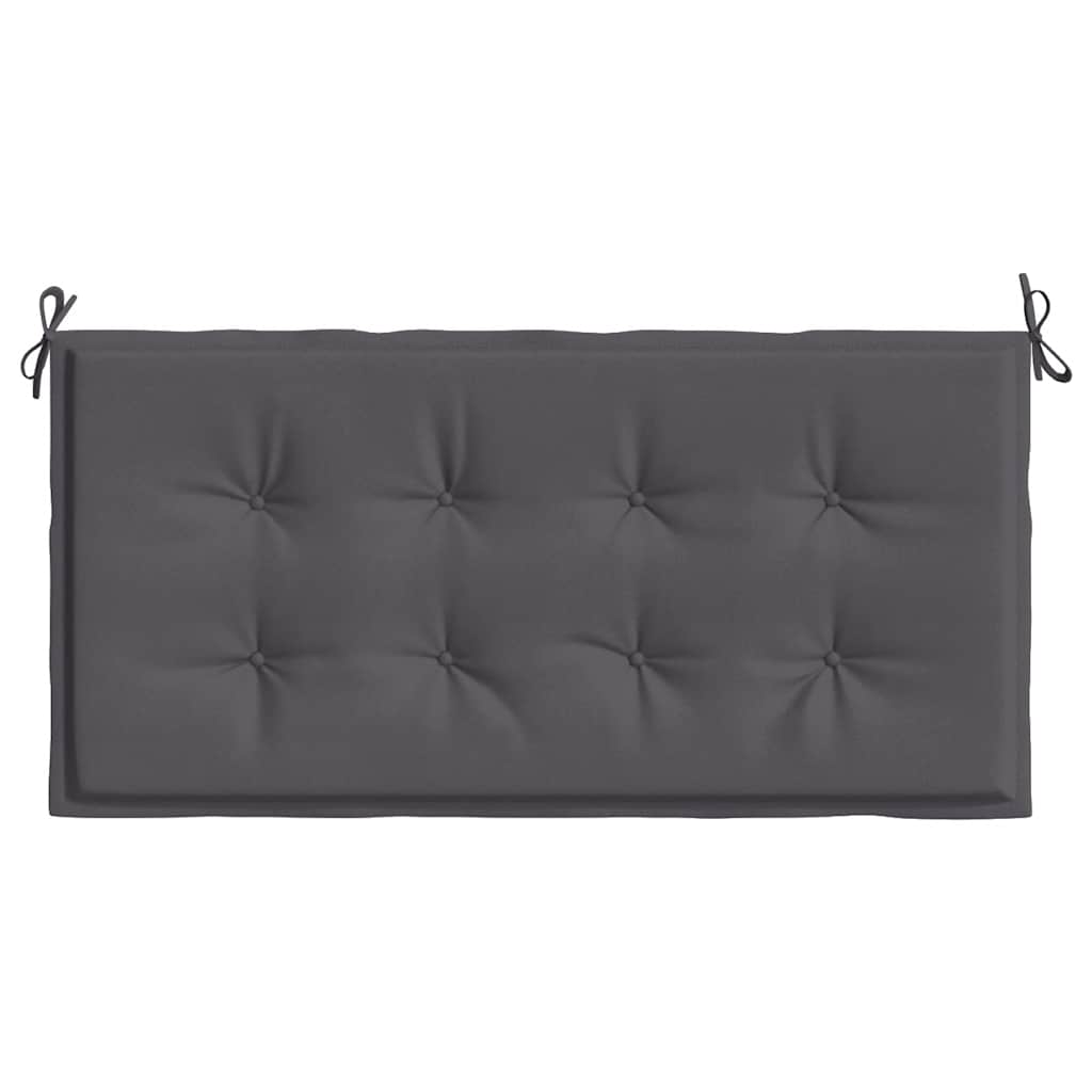 Garden Bench Cushion Anthracite 100x50x4 cm Oxford Fabric