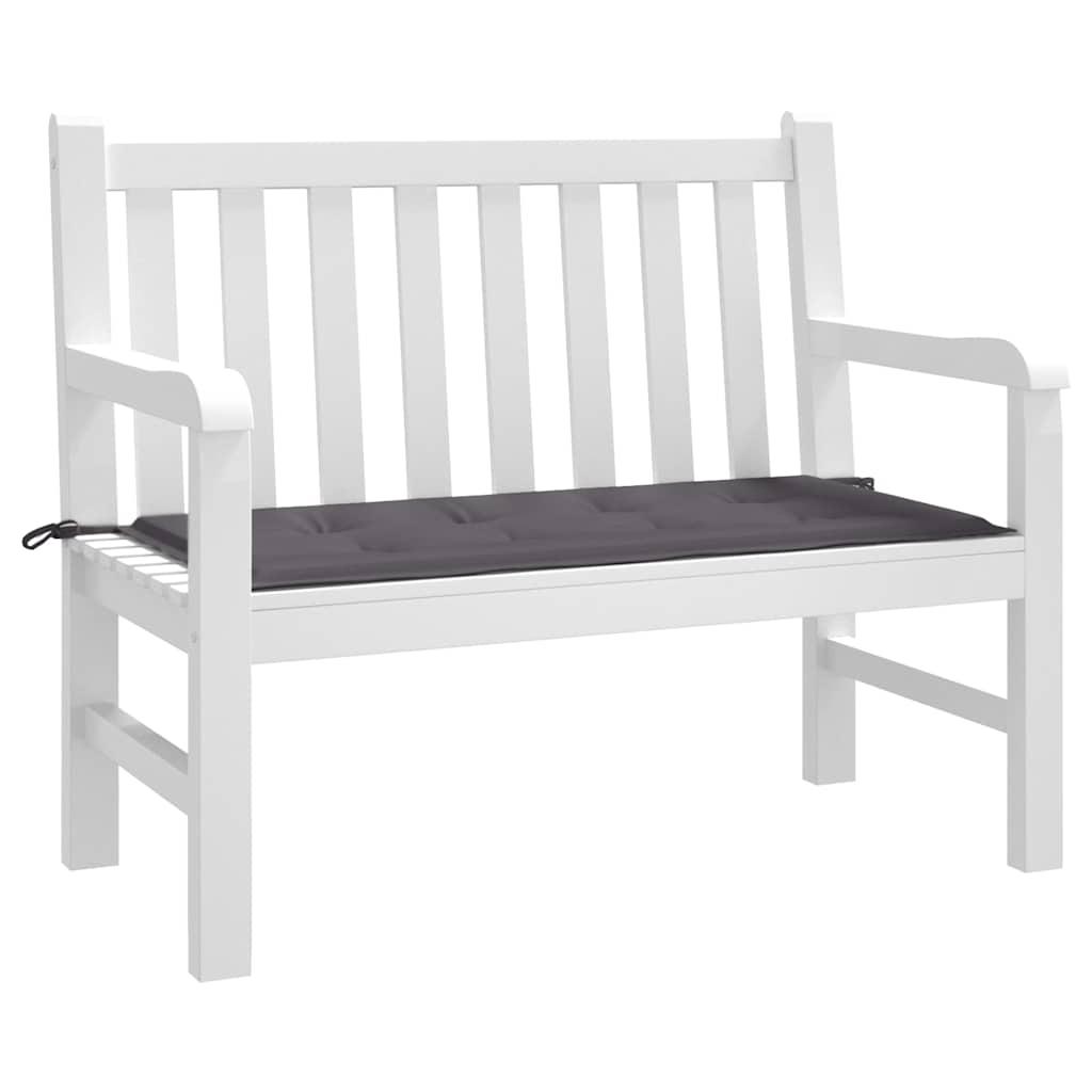 Garden Bench Cushion Anthracite 120x50x4 cm Oxford Fabric