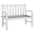Garden Bench Cushion Grey 100x50x4 cm Oxford Fabric
