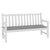 Garden Bench Cushion Grey 150x50x4 cm Oxford Fabric