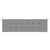 Garden Bench Cushion Grey 180x50x3 cm Oxford Fabric