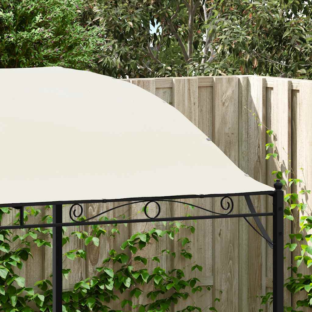 Gazebo Fabric Cream White