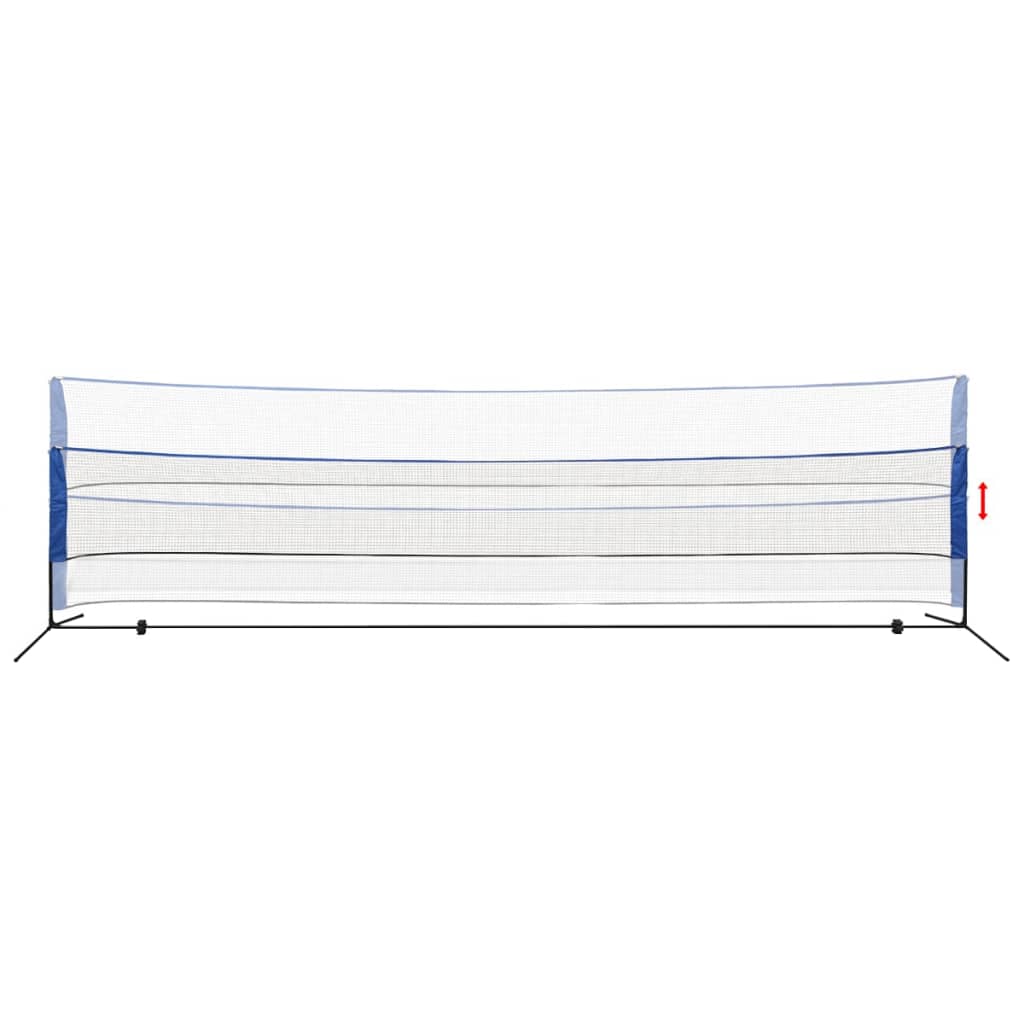 Badminton Net with Shuttlecocks 600x155 cm