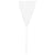 String Curtains 2 pcs 140x250 cm White