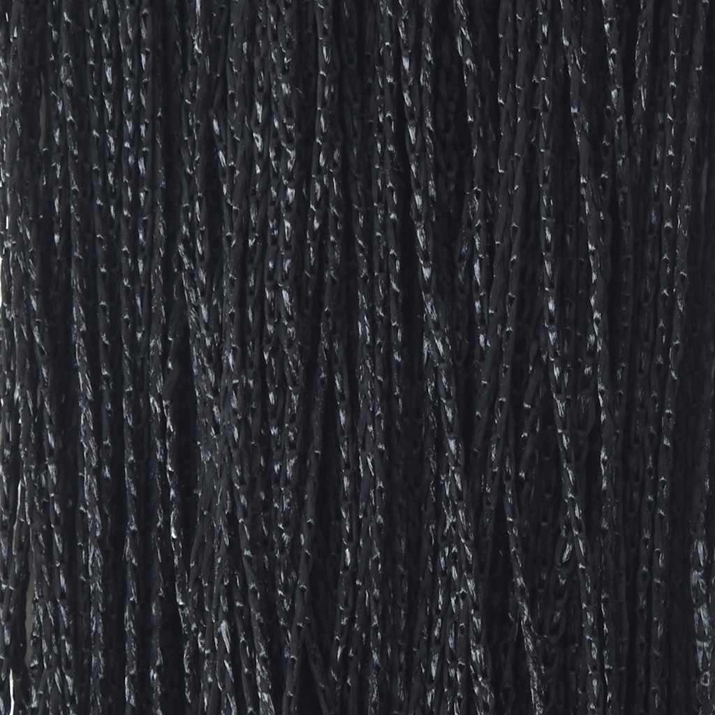 String Curtains 2 pcs 140x250 cm Black