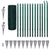 Euro Fence Steel 25x1.2 m Green