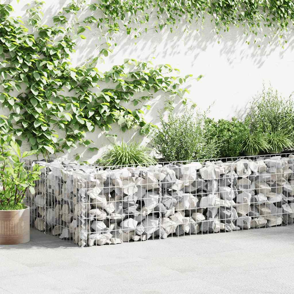 Gabion Basket Galvanised Steel 300x30x50 cm