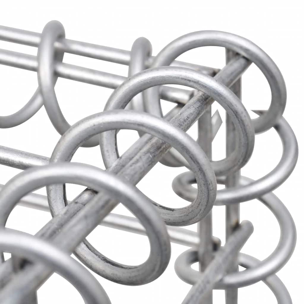 Gabion Basket Galvanised Steel 120x30x100 cm