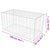Gabion Basket Galvanised Steel 100x50x50 cm