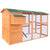 Chicken Coop Wood 295x163x170 cm