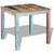 Dining Table Solid Reclaimed Wood 80x82x76 cm
