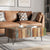 Coffee Table Solid Reclaimed Wood 100x50x38 cm