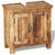Bathroom Vanity Cabinet with Mirror Solid Mango Wood