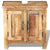 Bathroom Vanity Cabinet with Mirror Solid Mango Wood