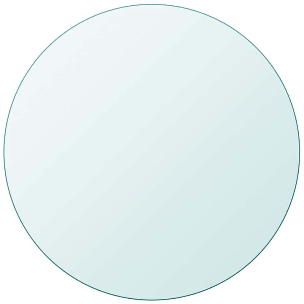 Table Top Tempered Glass Round 500 mm