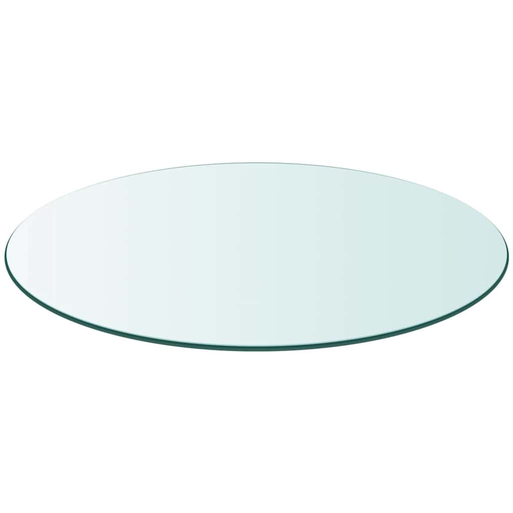Table Top Tempered Glass Round 500 mm