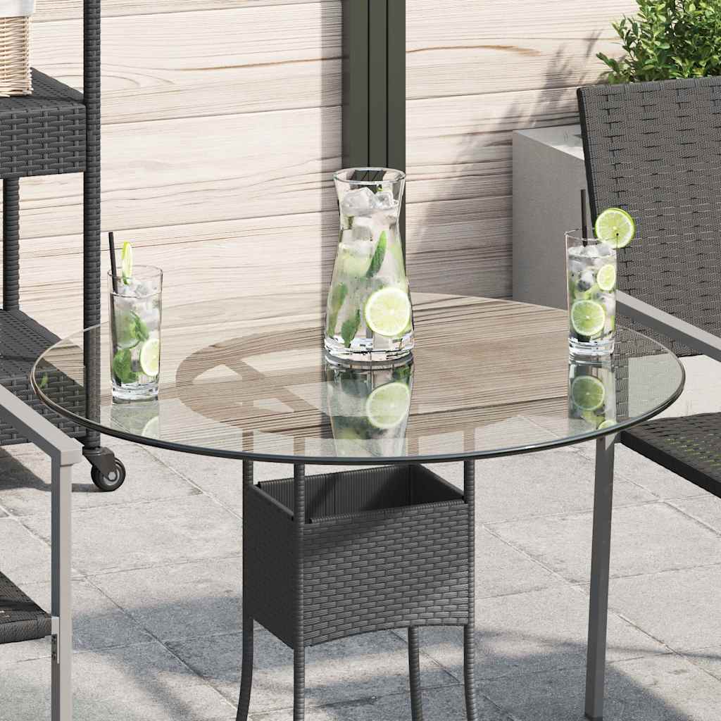 Table Top Tempered Glass Round 700 mm