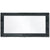 Wall Mirror Baroque Style 100x50 cm Black