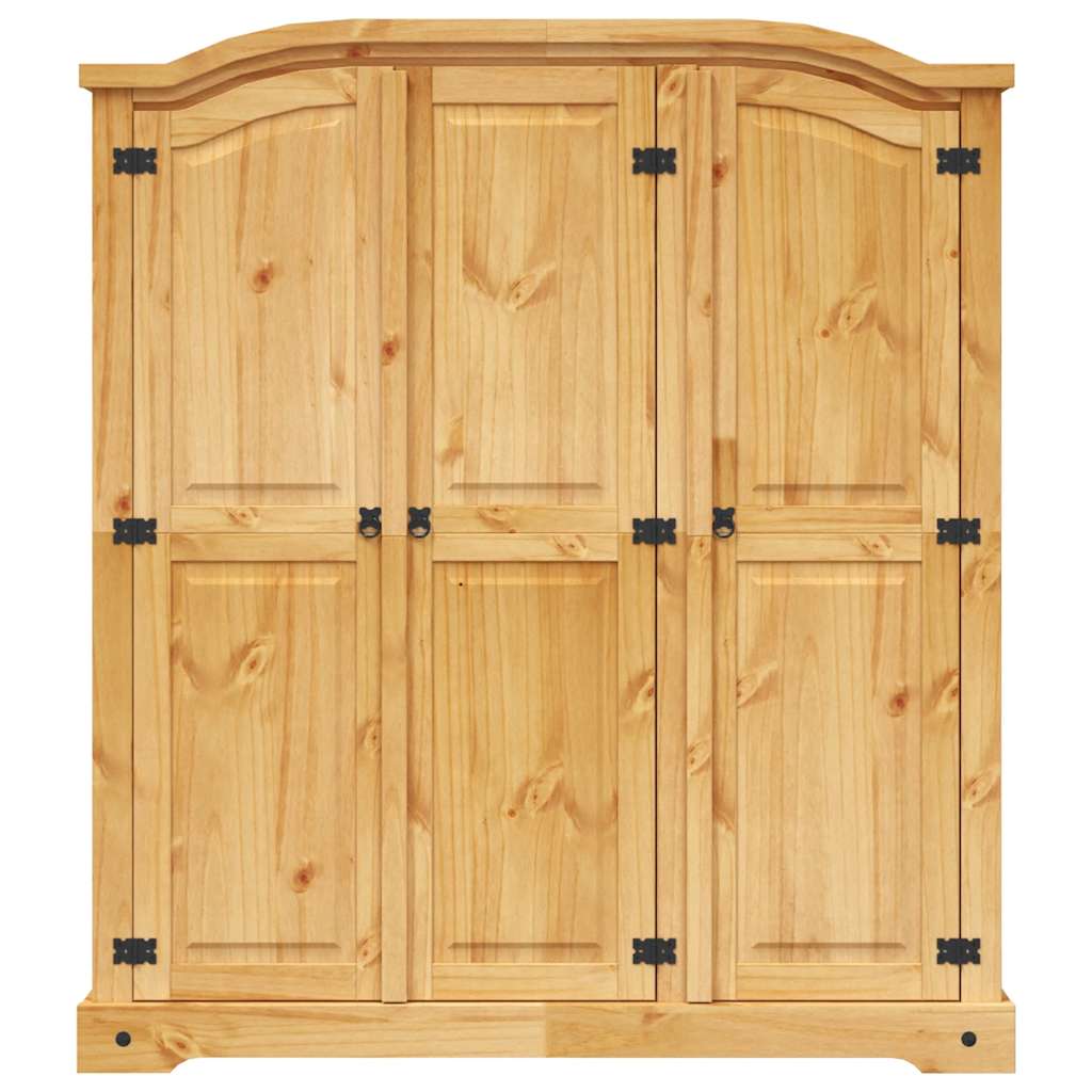 Wardrobe Mexican Pine Corona Range 3 Doors