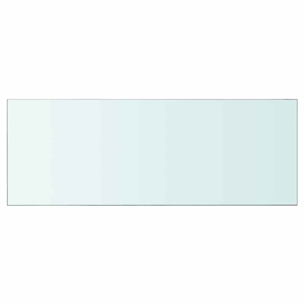 Shelf Panel Glass Clear 80x30 cm