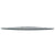Corner Shelf with Chrome Supports Glass Black 45x45 cm