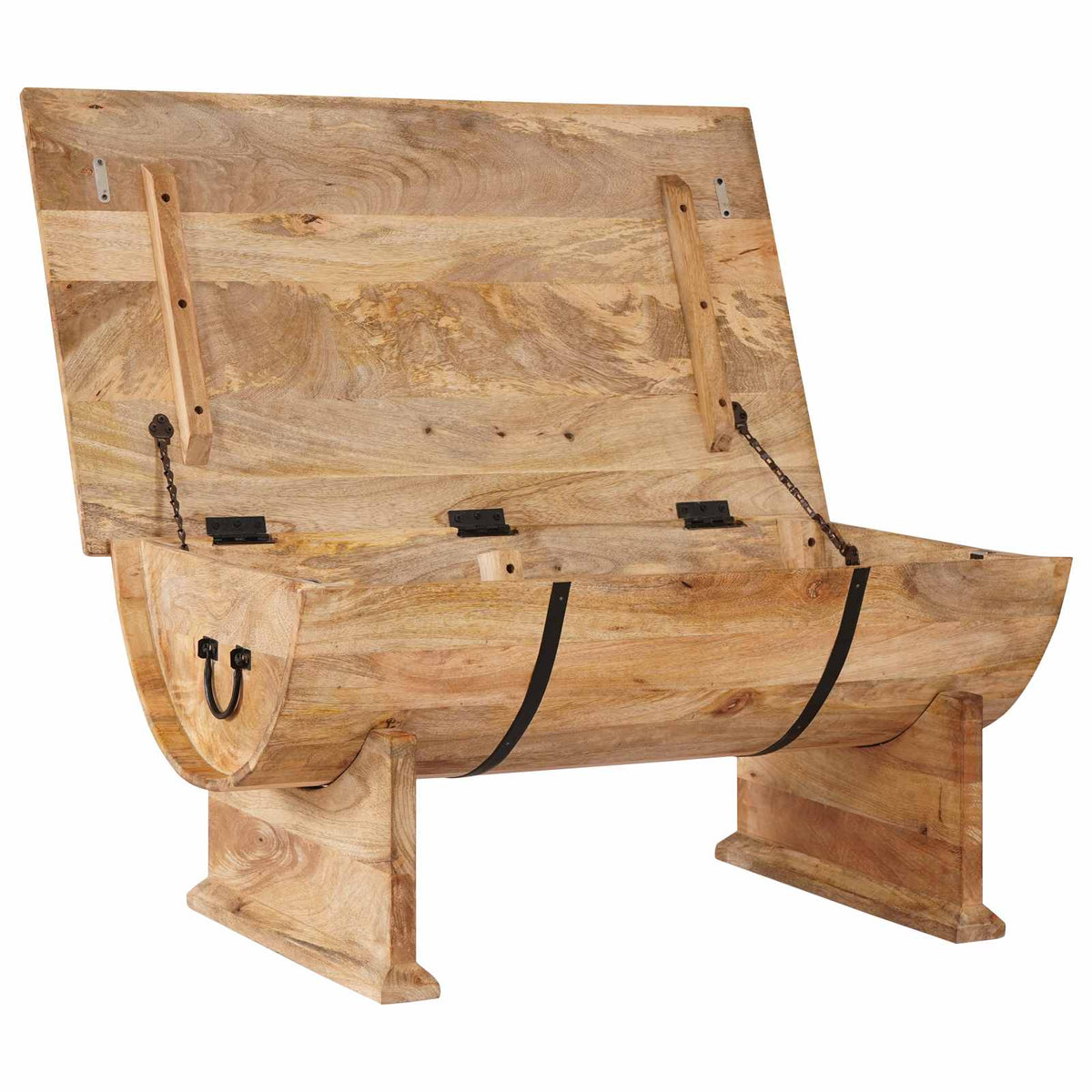 Coffee Table Solid Mango Wood 88x50x40 cm