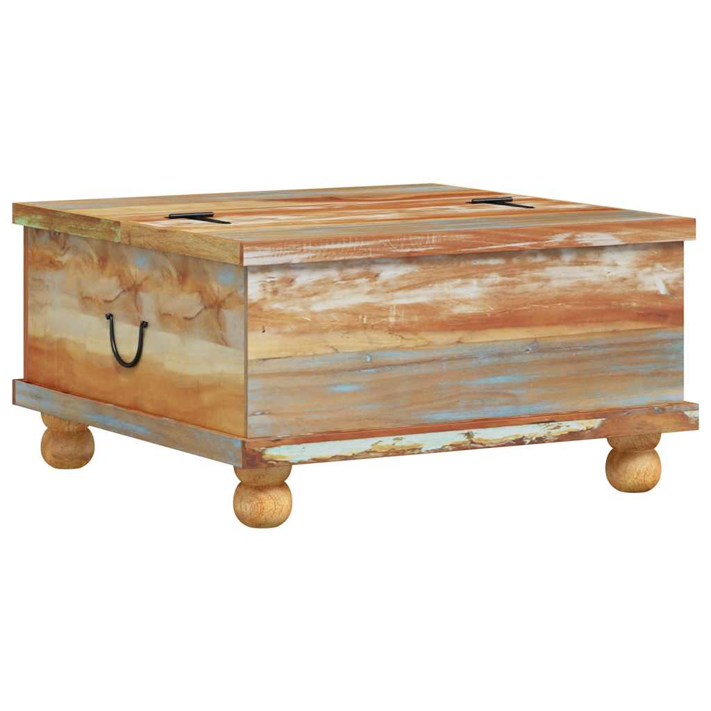 Coffee Table Reclaimed Wood 70x70x38 cm
