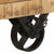 Coffee Table Rough Mango Wood 70x70x40 cm