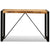 Dining Table Solid Rough Mango Wood 120 cm