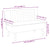 Sofa Fabric 117x55.5x77 cm Yellow
