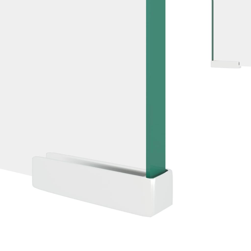 TV Stand/Monitor Riser Glass Clear 60x25x11 cm