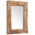 Decorative Mirror Teak 90x60 cm Rectangular