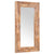 Decorative Mirror Teak 120x60 cm Rectangular