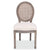 Dining Chairs 6 pcs Cream Fabric