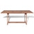 Garden Table 180x90x75 cm Solid Teak Wood