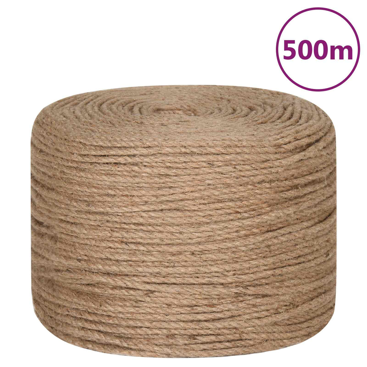 Rope 100% Jute 6 mm 500 m