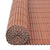 Double-Sided Garden Fence PVC 90x300 cm Brown