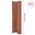 Double-Sided Garden Fence PVC 90x300 cm Brown