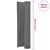Double-Sided Garden Fence PVC 90x500 cm Grey