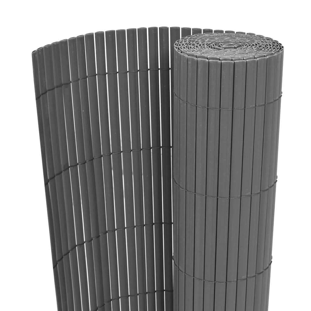 Garden Fence Grey 150 x 300 cm PVC
