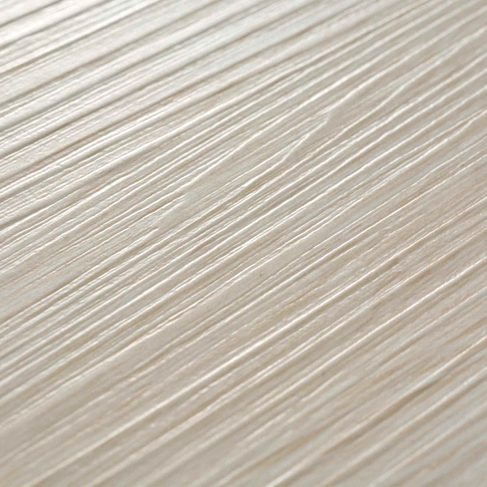 Flooring Planks 18 pcs White 5.26 m² PVC