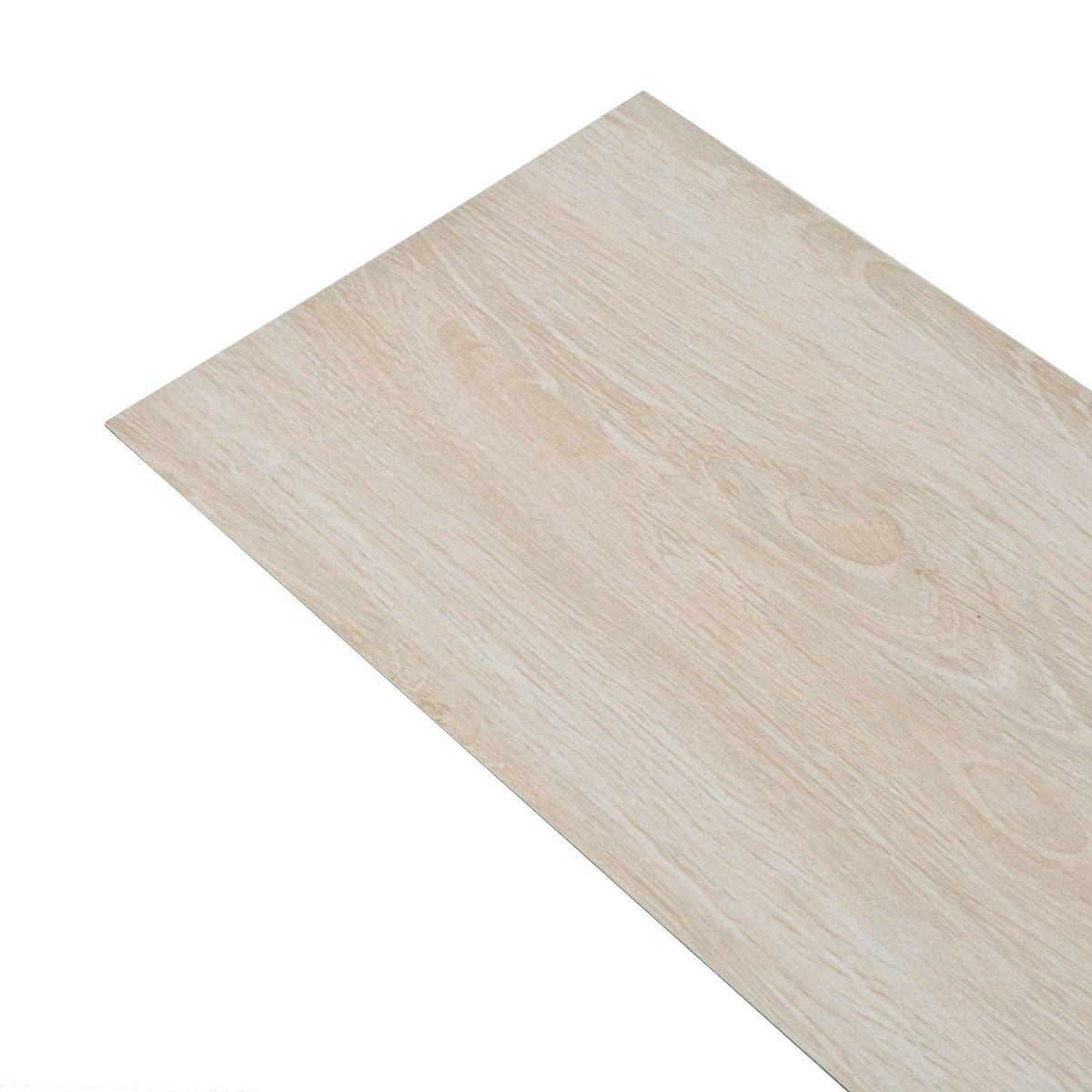 Flooring Planks 18 pcs White 5.26 m² PVC