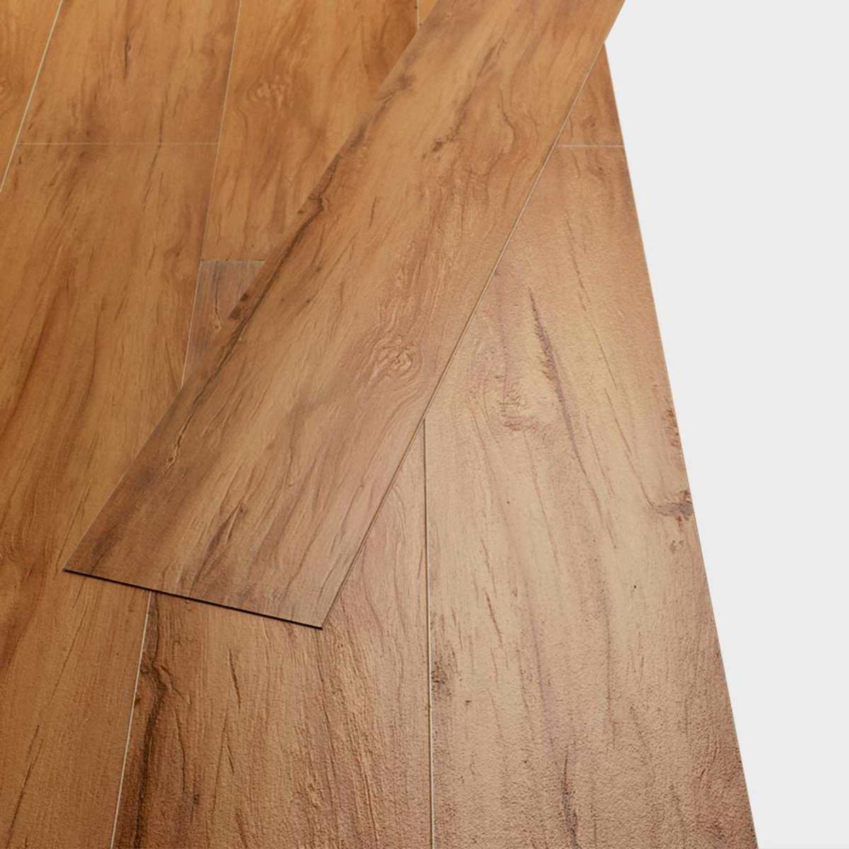 Flooring Planks 18 pcs Brown 5.26 m² PVC