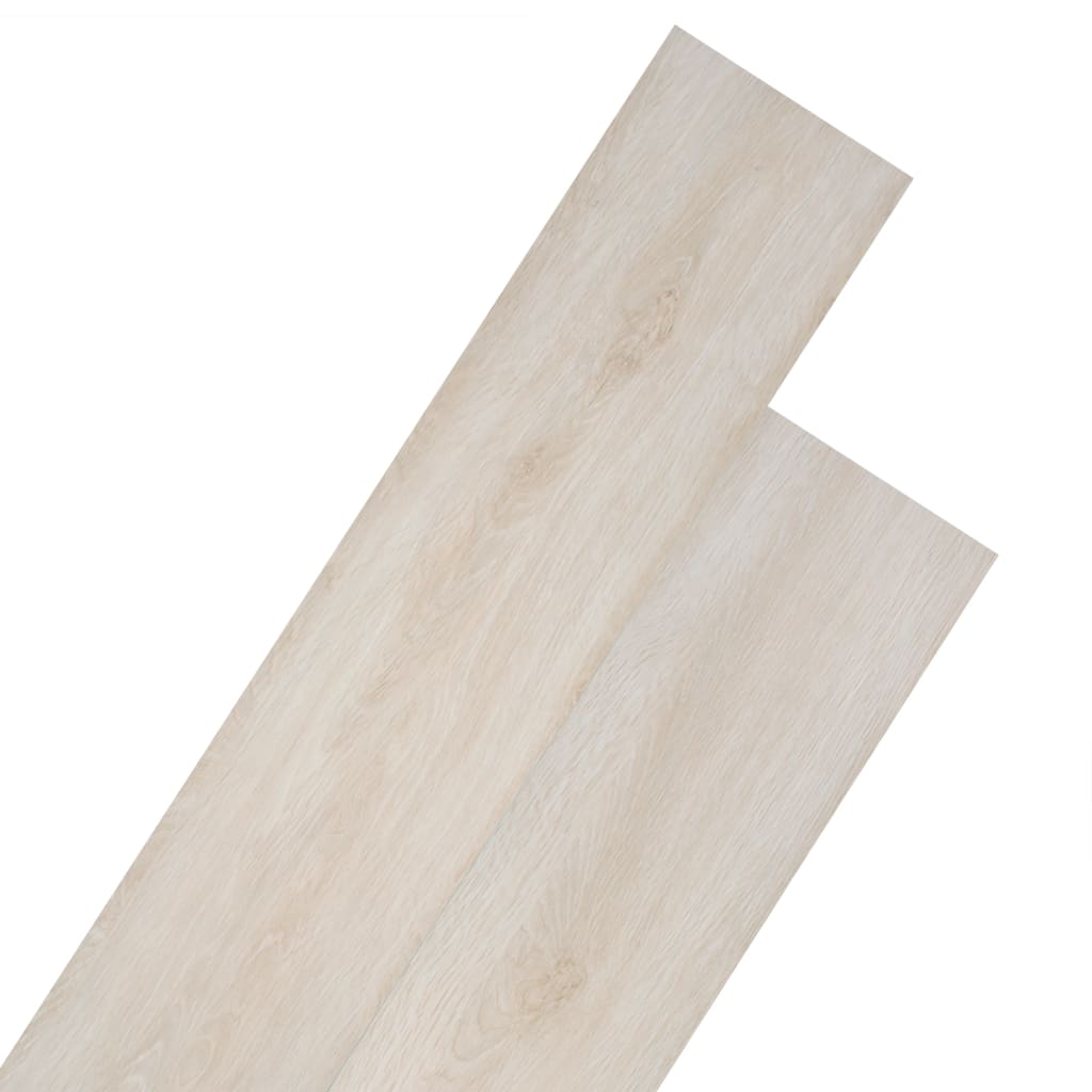 Self-adhesive PVC Flooring Planks 5.02 m² 2 mm Oak Classic White