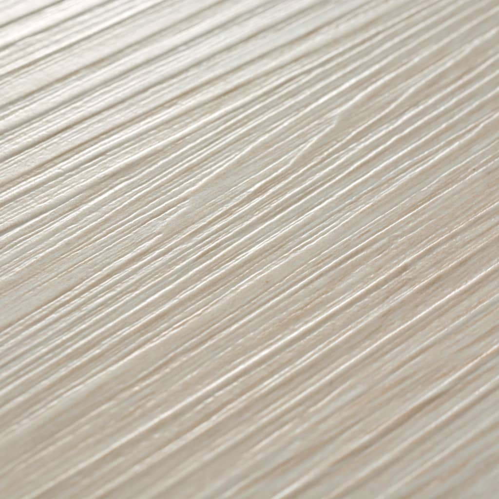 Self-adhesive PVC Flooring Planks 5.02 m² 2 mm Oak Classic White