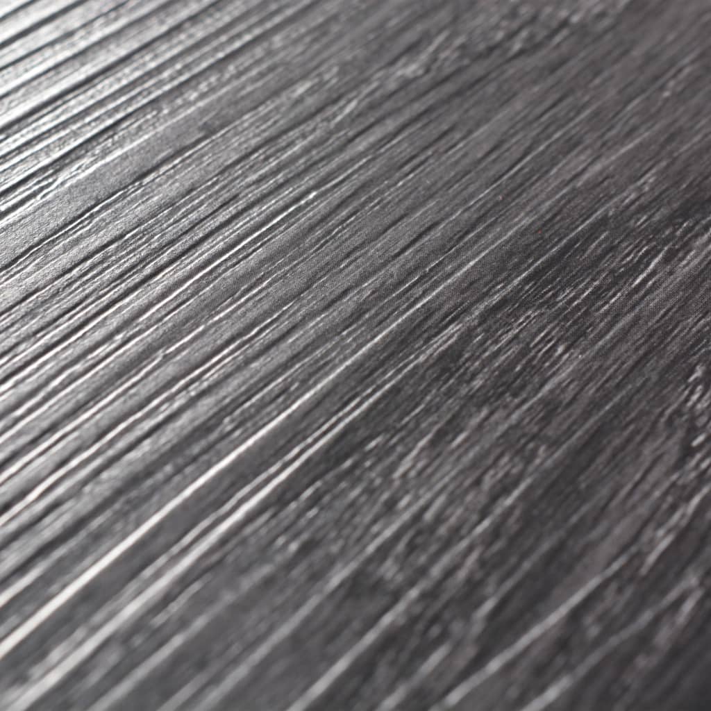 Self-adhesive PVC Flooring Planks 5.02 m² 2 mm Black and White