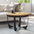 Coffee Table Solid Rough Mango Wood 60x40 cm