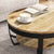 Coffee Table 65 cm Solid Rough Mango Wood