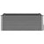 Garden Raised Bed WPC 150x50x54 cm Grey